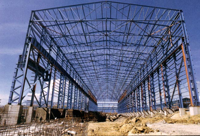 滕州船厂网架工程